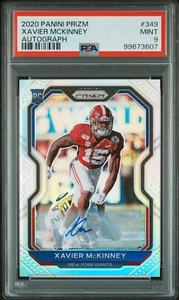 2020 Panini Prizm #349 Xavier Mckinney Autograph PSA 9 - Picture 1 of 2