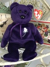 1997 TY Beanie Baby Princess Diana PE Pellets Handmade in China 
