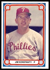 1987 TCMA 1950 Philadelphia Phillies Jim Konstanty Philadelphia Phillies #3