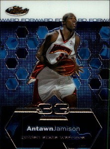 2002-03 Topps Finest Basketball #43 Antawn Jamison