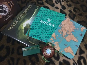 ROLEX 5X BOOKLET SET SUBMARINER 14060 16610..SEA-DWELLER 16600 GERMAN DE 3.1998 - Foto 1 di 10