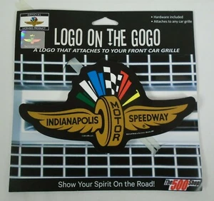 Indianapolis Motor Speedway Logo Badge Attaches To Front Of Your Vehicie Indy500 - Picture 1 of 9