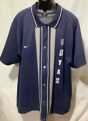 Vintage Nike Georgetown Hoyas Warm Up Jacket 2XL Cover