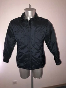 Add Down down Jacket Fine Black IN Duvet Women Size 42 Fr (i46) Mint - Picture 1 of 4