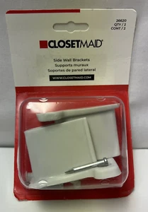 CLosetmaid White Wire Shelving Wall Bracket by Closetmaid 26620 NEW Sealed! - Picture 1 of 5