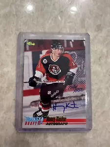 Henry Kuster Signed 1995 Classic CHL /500 Card Medicine Hat Tigers Auto Card RC - Picture 1 of 4