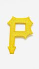 Pittsburgh Pirates Yellow ‘P’ Logo Patch OFFICIAL PLAYER JERSEY LOGO PATCH NEW