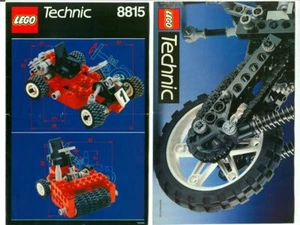 Original LEGO Technic 8815 SPEEDWAY BANDIT Anleitungen & Werbehefte! - Bild 1 von 5