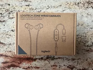 Logitech Zone Wired Earbuds Brand New Sealed - Picture 1 of 4