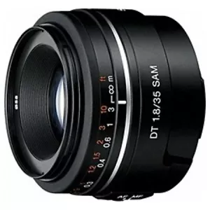 USED Sony SAL35F18 DT 35mm F1.8 SAM Lens For A-Mount Japan Import With Tracking - Picture 1 of 1