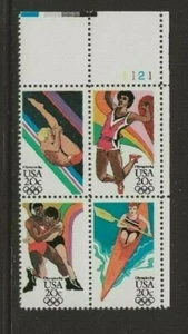 US Scott #2085a Plate Block Fine/Very Fine MNH Cat. Value $3.00 #322 - Picture 1 of 1