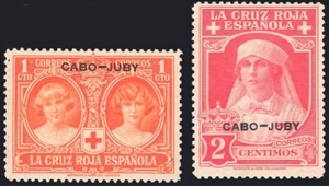 Cabo Juby - Edi * 26 + 27 - 1926 - Cruz Roja - Imagen 1 de 1