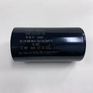 CD60B-3CJ88106R-T1M1 88-106 uF 330 VAC START Motor Capacitor 1497-3301 - Picture 1 of 2