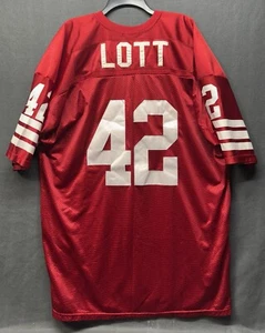 Mitchell & Ness San Francisco 49ers Ronnie Lott NFL Mens Jersey S 56 Made in USA - Picture 1 of 10