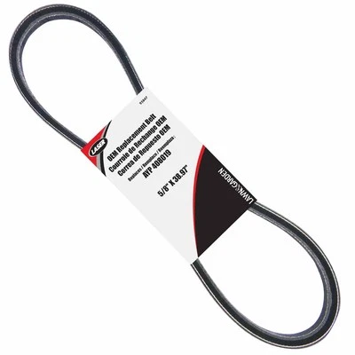 Snowblower Belt replaces Husqvarna 532408019  (5/8"x39") AYP 408019 - Image 1 of 3