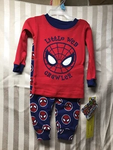 Marvel Super Hero Adventures SpiderMan 9 Months 2-Piece Sleepwear Set - Picture 1 of 7