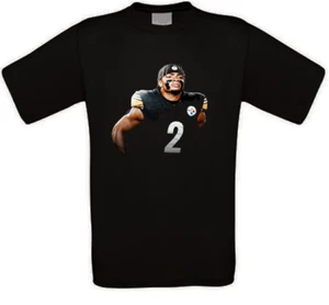 Justin Fields Football Pittsburgh T-Shirt alle Größen NEU - Picture 1 of 1