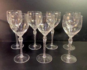 Lenox....Aria.....Set (7) Weingläser.  Keine Probleme!  7,625".  Schönes Set! BIN - Bild 1 von 12