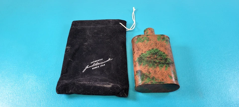 Jacob Bromwell Skull Liquor  Flask Handmade Copper USA  9 oz  Screw Cap - Image 1 of 4