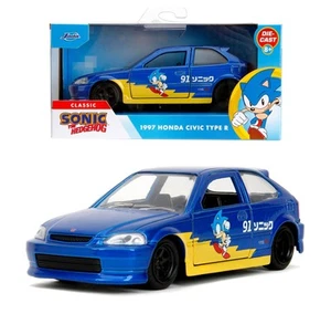 Jada Sonic 1997 Honda Civic Type-R 1:32 Diecast Car - Picture 1 of 3