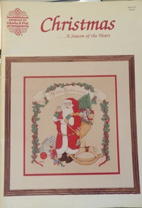 Christmas...A Season of the Heart Cross Stitch Leaflet from Designs Gloria & Pat - Picture 1 of 1
