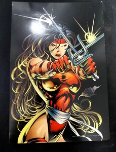 Marvel Elektra 6,5" x 10" Druck Poster Mike Deodato Jr Kunst - Bild 1 von 2