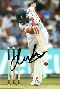 ENGLAND CRICKET: OLLIE POPE SIGNED 6x4 ACTION PHOTO+COA **PROOF** - Picture 1 of 2