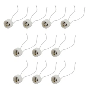10 Pieces Lamp Holder Socket Premium LED Light Bulb Base Practical - Picture 1 of 7