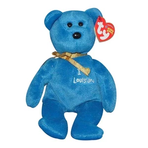 Ty Beanie Baby I Love Louisiana - MWMT (exclusivo de Bear State 2005) - Imagen 1 de 1