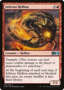Inferno Hellion  148  MTG 2x NM Core Set 2019 - Picture 1 of 1