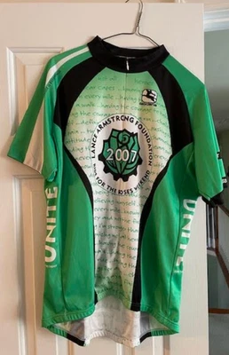 Camiseta "2007 Ride for the ROSES" de Giordana (Fundación Lance Armstrong)-XL Foto 1 de 4