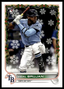 2022 Topps Holiday #HW171 Vidal Brujan RC - Bild 1 von 2