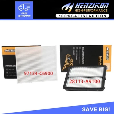 Juego combinado de filtro de aire de motor y cabina para Kia Sorento 2016-2020 vendedor de EE. UU. NUEVO ` Foto 1 de 4