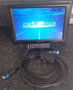 Leadstar D12, 12" inch HD Portable TV 1080 50Htz Complete, Remote FREE UK P/P - Picture 1 of 14