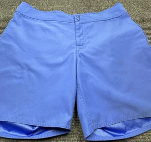 LL Bean Shorts Womens 12 Quick Dry Board Hybrid Swim Pockets Outdoor Polyester - Picture 1 of 17