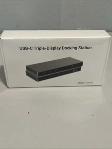 15-in-1 Dockingstation, 4K Triple Display USB C Dock mit 2HDMI&DP, 100W PD... - Bild 1 von 2