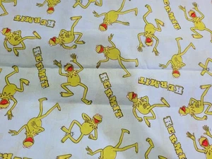Nuevo de Lote Antiguo Raro De Colección Muppets Miss Piggy Kermit Divertida Pieza de Tela BTHY - Imagen 1 de 2