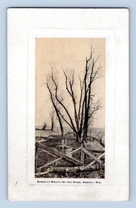 1910. NEENAH, WIS. SZENE AN DER MÜNDUNG DES FOX RIVER. Postkarte DM16 - Bild 1 von 2