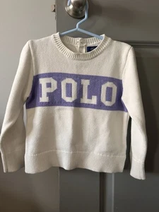 Polo Ralph Lauren Knitted Sweater Kids 4T - Picture 1 of 3