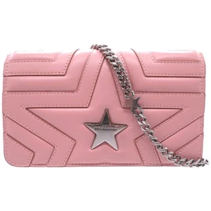 Borsa a tracolla Stella Mccartney Star pelle sintetica rosa 0097 usata - Foto 1 di 4