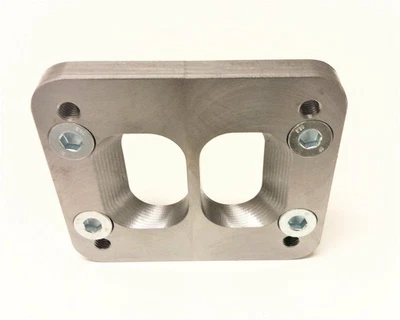 T4 Turbo to T3 Manifold Divided Flange Adapter Plate for Cummins - Image 1 of 4