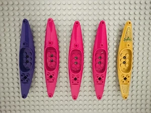 Lote De 5 Lego Kayak Aleatorio Púrpura 6186330 Negro 6210722 Amarillo 6261267 Rojo - Imagen 1 de 4