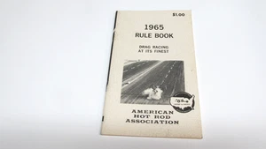 1965 AHRA Regelbuch American Hot Rod Association aus der Lee Smith Sammlung - Bild 1 von 4