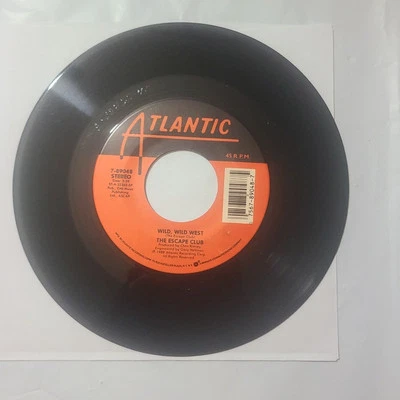 The Escape Club ~ Wild, Wild West/ We Can Run ~ Atlantic 45 RPM Record - Image 1 of 4