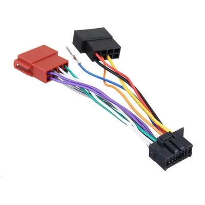 Conector De Arnes De Cable ISO Para Radio Estéreo De Coche Con 16 Pines - Imagen 1 de 4