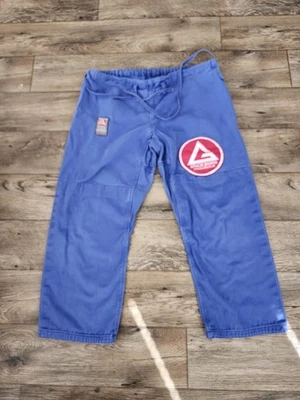 Pantalones Kimono Gracie Barra BJJ Jiu Jitsu Azul Original Brasil Heavy Ripstop A4 Foto 1 de 4