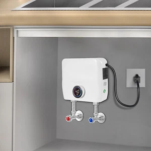 Electric Water Heater Instant Hot Tankless Water Heater On Demand Water Heater - Picture 1 of 11