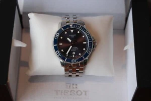 Tissot Gentleman Seastar 1000 Powermatic 80 Silicium Sport Wristwatch - Foto 1 di 12
