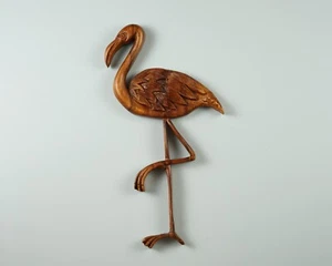 Flamingo Wall Decor, Animal Wall Art, Bird Decor, Animal Figurine, Gift for Wife - Picture 1 of 6