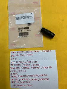 Pedal de cambio HONDA goma (95011-40000) TRX400EX, ATC200X, ATC350X, XR80,CT70,Z50 - Imagen 1 de 3